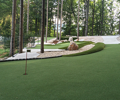 Igra adventure minigolfa na igrišcu Mini Golf Panorama