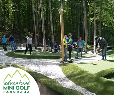 Igra adventure minigolfa na igrišcu Mini Golf Panorama Igra adventure minigolfa na igrišcu Mini Golf Panorama