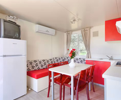 Camping Oliva 3*, Rabac: najem mobilne hiške