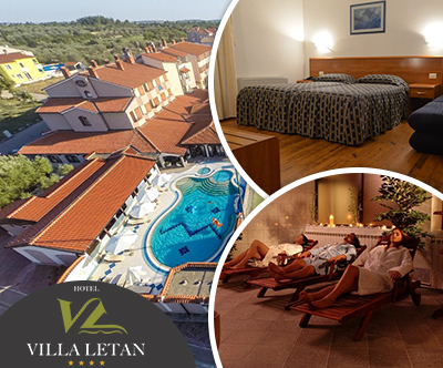 Hotel Villa Letan 4*, Vodnjan: 2x polpenzion