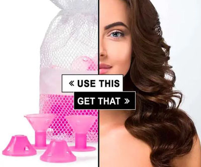 Silikonske navijalke za vse tipe las TopCurls