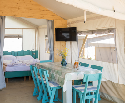 Santa Marina Kamp 5*: premium glamping šotori