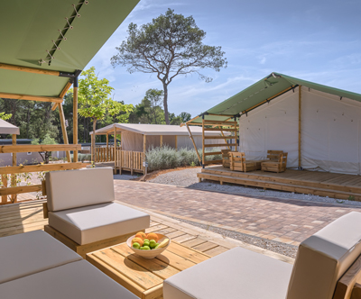 Santa Marina Kamp 5*: premium glamping šotori Santa Marina Kamp 5*: premium glamping šotori
