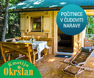 Kmetija Okršlan, Glamping hiška: družinski oddih