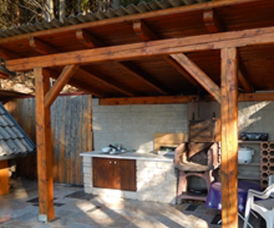 Kmetija Okršlan, Glamping hiška: družinski oddih