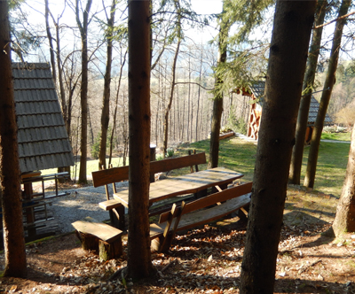 Kmetija Okršlan, Glamping hiška: družinski oddih