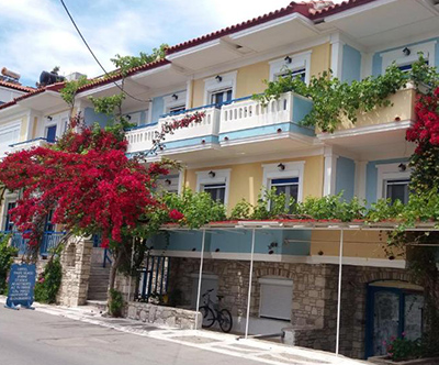 Paris Beach hotel 2* na otoku Samos v Grčiji