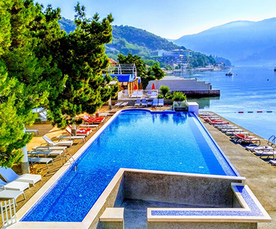 All inclusive Carine hotel Delfin 4* v Črni Gori