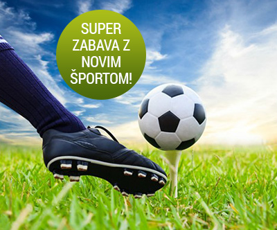 Golf Trnovo, Ljubljana: 1ura igranja footgolfa