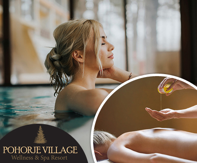 Pohorje Village Wellbeing Resort: masaža, kopanje
