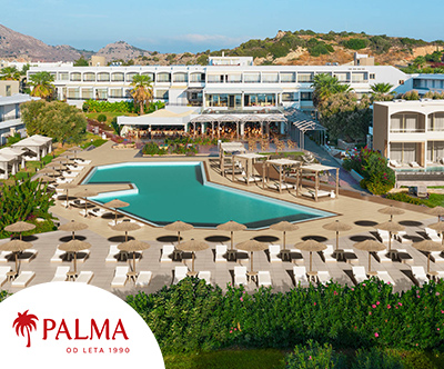 Lutania Beach hotel 4* na Rodosu v Grčiji