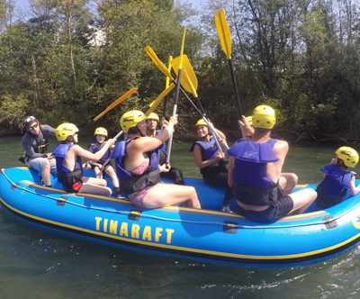 TinaRaft: rafting na Gorenjskem (13 km)
