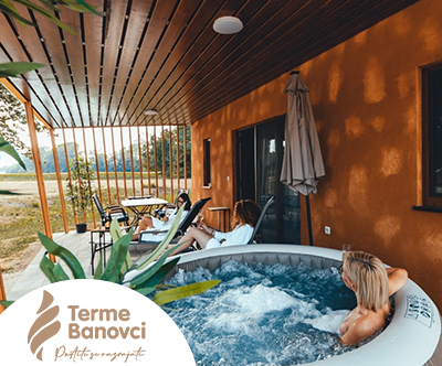 Terme Banovci, Med brajdami: mobilne hiške