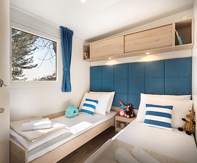 Kamp Rožac, Čiovo, Trogir: mobilne hiške