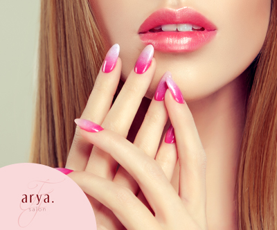 Arya Salon: podaljševanje nohtov na rokah