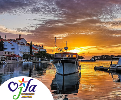 Turistična agencija Ojla: izlet na Mljet, 6 dni