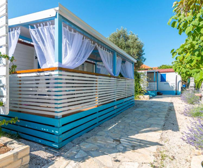 Mobilna hiška Tina, kamp Barak, Pakoštane