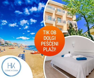 Hotel Kursaal***, Bellaria: 6-dnevne počitnice za 2