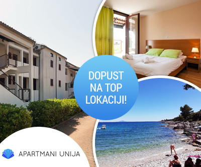 Apartmaji Unija, Duga uvala, 5x nočitev