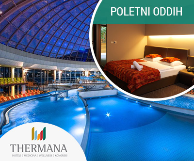 Hotel Thermana Park Laško 4* Sup: termalni oddih