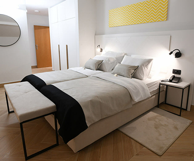 Aparthotel Milenij 4*, Baška Voda: oddih v apartmaju