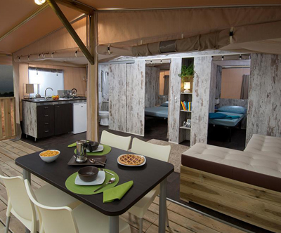 Santa Marina Kamp 5*: premium glamping šotori Santa Marina Kamp 5*: premium glamping šotori