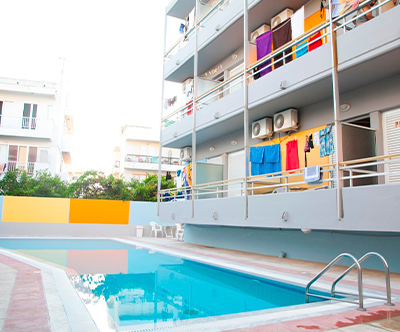Eleni hotel 2* na otoku Kos v Grčiji