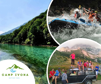 Rafting kamp Ivona: 3 dnevna pustolovšilna off road