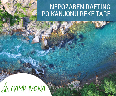Rafting kamp Ivona: 3 dnevna pustolovščina z raftingom