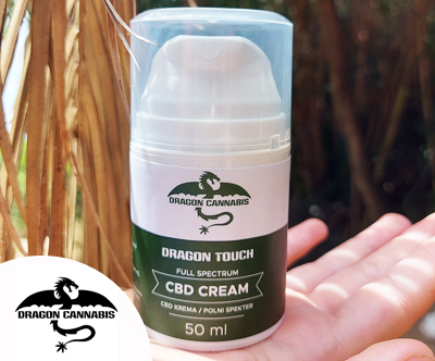 Konopljina CBD krema DRAGON TOUCH (50 ml)