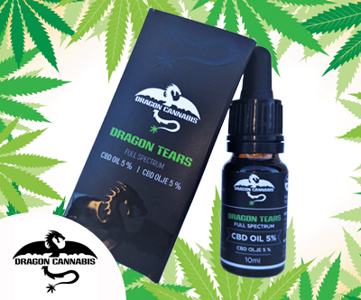 CBD olje 5% DRAGON TEARS (10 ml)