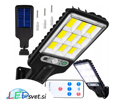 Solarna svetilka s senzorjem gibanja