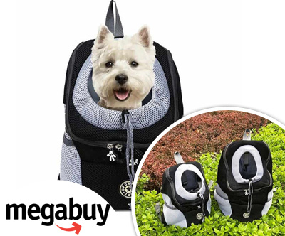DoggyPack, oblazinjen in udoben nahrbtnik za psa