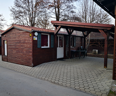 Kamp Natura 5*; Terme Olimia: oddih v mobilnih hiškah