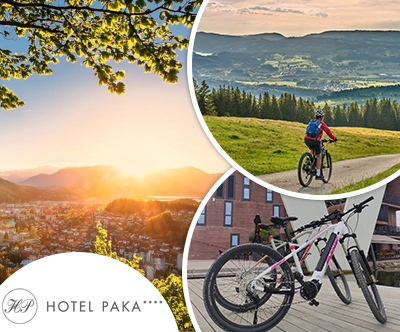 Hotel Paka 4*, Velenje: najem električnega kolesa