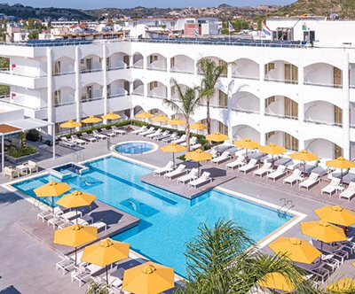 Orion hotel***, Faliraki, Rodos: počitnice z letalom