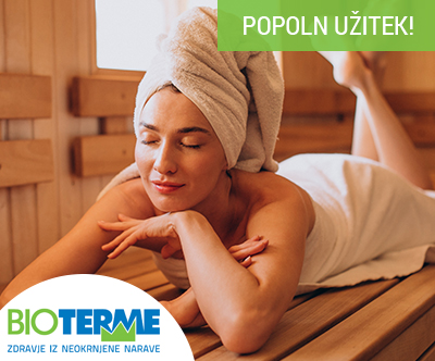 Glamping Bioterme: sprostitev v savni