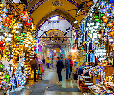 Potovanje z letalom v Istanbul: Hagija Sofija, bazar