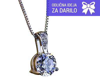 Prestižna srebrna verižica Royal Diamond