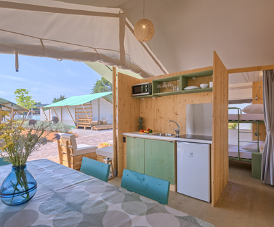 Santa Marina Kamp 5*: premium glamping šotori