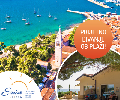 Apartmani Erica Pineta 4*, Novigrad: jesenski oddih
