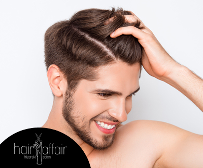 Salon Hair Affair: frizerski paket za moške