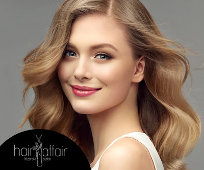 Salon Hair Affair: oblikovanje las, masaža lasišča