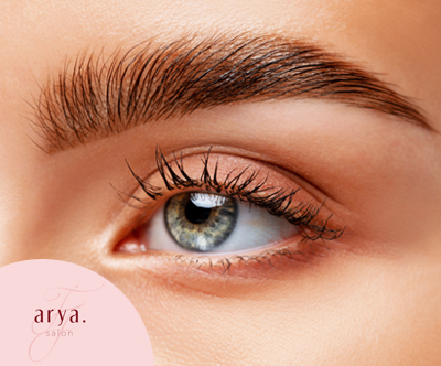 Arya Salon: vihanje in barvanje trepalnic, laminacija
