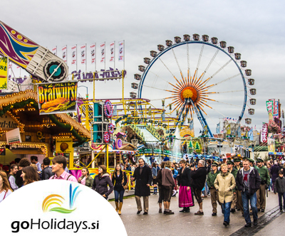 Bavarska in obisk festivala Oktoberfest z goHolidays!