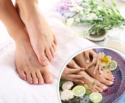 Perfect Nail Studio: Nega stopal z lakiranjem