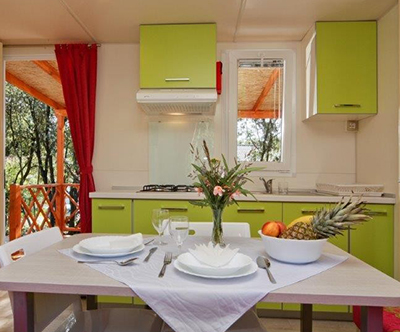 Mobilna hišica Lussmarin, kamp Poljana, Lošinj