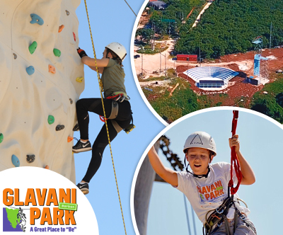 Adrenalinski park Glavani: vstopnica