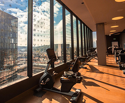 Spa center Serenity: fitness z razgledom