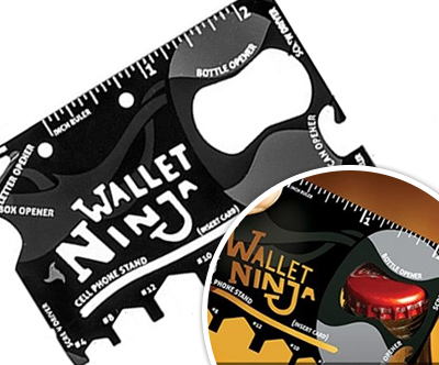 Wallet Ninja edinstveni, ki združuj kar 18 orodji